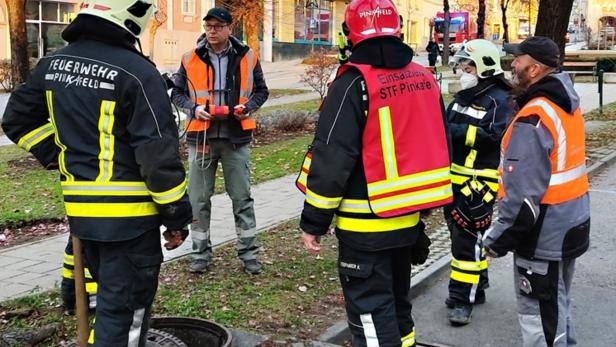 Pinkafeld: Hauptplatz wegen Gasgeruchs geräumt