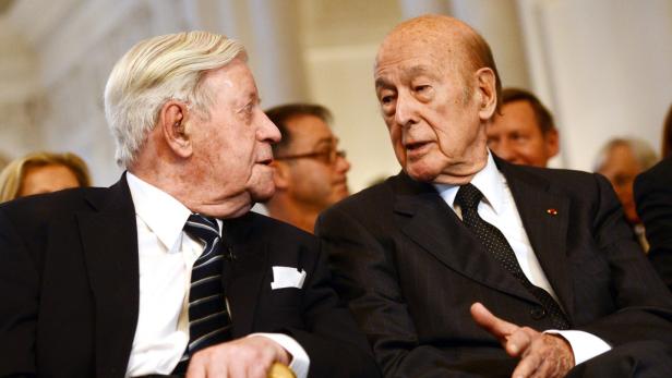 Helmut Schmidt und Valéry Giscard d’Estaing, Freunde und Erfinder des europäischen Währungssystems