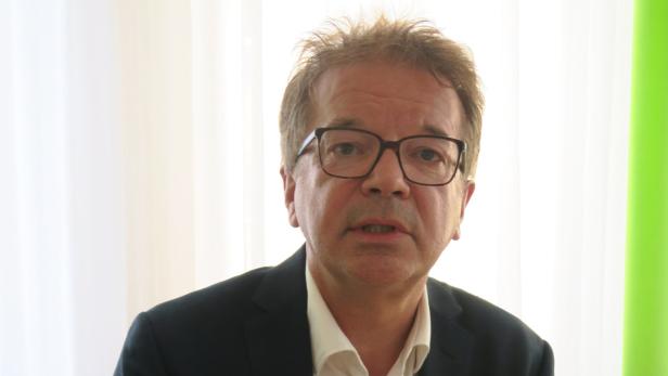 Der Spitzenkandidat der Grünen, Rudolf Anschober, im KURIER-Interview