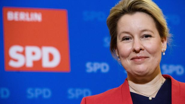Franziska Giffey (42) gilt als Hoffnungsträgerin der SPD