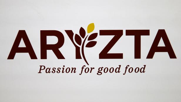 FILE PHOTO: The logo of Aryzta is seen during the company's annual shareholder meeting in Duebendorf