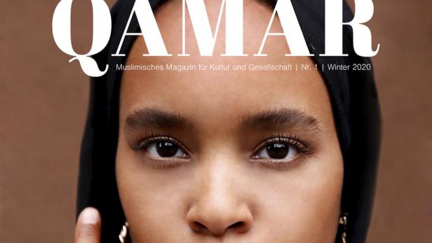 Das Cover der ersten Ausgabe des muslimischen Magazins &quot;Qamar&quot;, erhältlich ab 10. Dezember