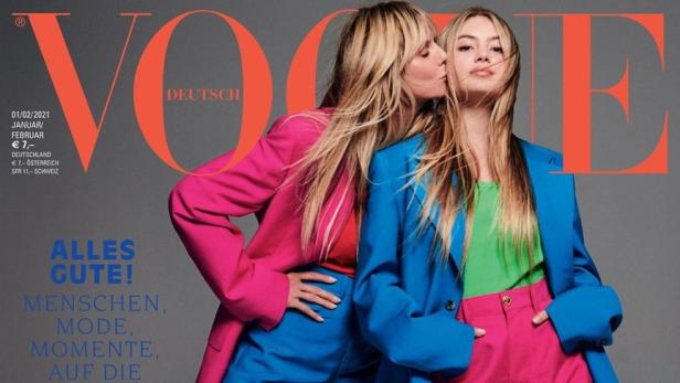 Heidi und Leni Klum auf dem Cover der &quot;Vogue&quot;