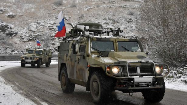 Russische Friedenstruppe in Berg-Karabach