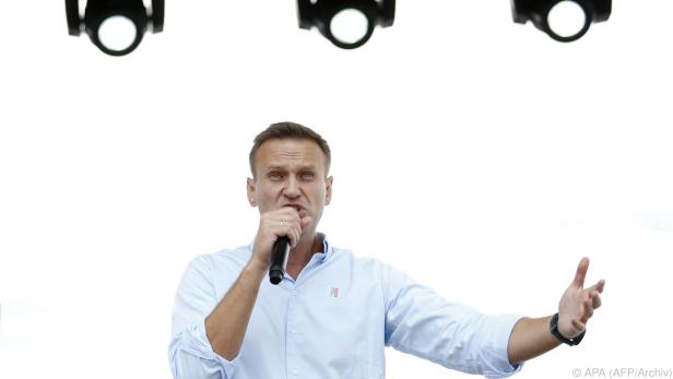 Nawalny befindet sich derzeit noch zur Reha in Deutschland