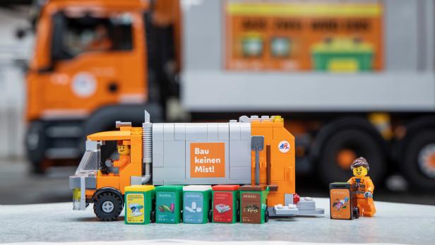 Die Wiener Müllabfuhr gibt's jetzt als Lego-Set