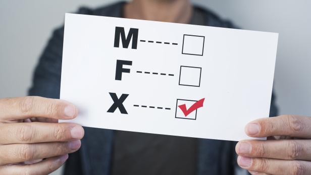 X for the third gender category