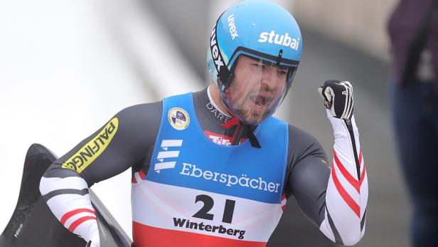 Zweiter Platz für Rodler Nico Gleirscher in Winterberg