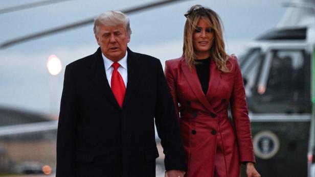 Donald und Melania Trump: Letztes Weihnachtsfoto aus dem Weißen Haus
