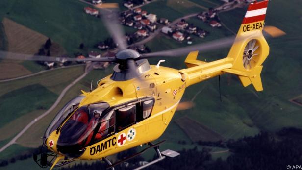 Rettungshubschrauber "Christophorus 3" brachte Unfallopfer ins Spital
