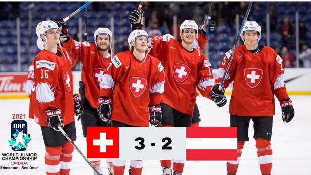Österreichs U20 holte sich gegen die Schweiz Selbstvertrauen