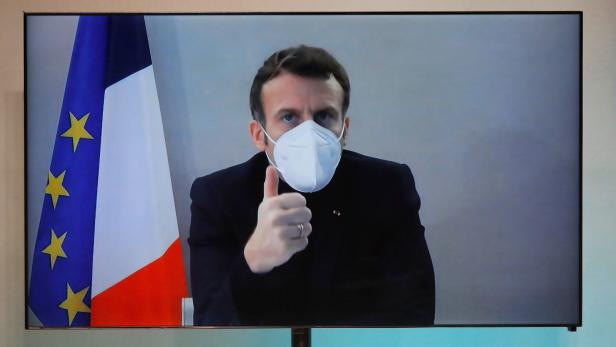 Macron symptomfrei: Isolation beendet