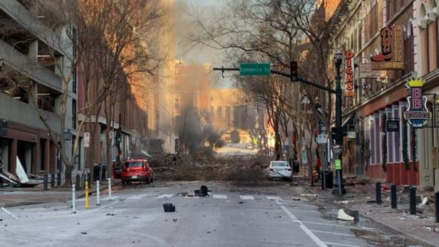 USA: "Vorsätzlicher Bombenvorfall" in Nashville
