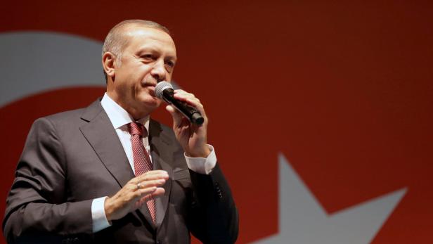 Präsident der Türkei: Recep Tayyip Erdoğan.