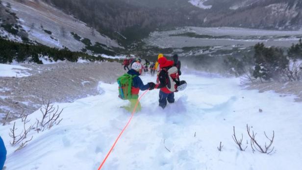 Lawine riss 40-Jährigen am Schneeberg 70 Meter mit