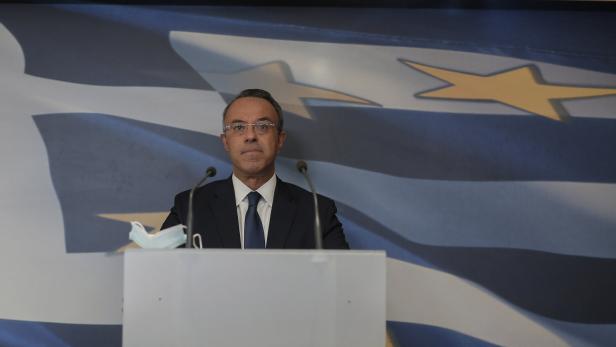 Griechenlands Finanzminister Christos Staikouras.