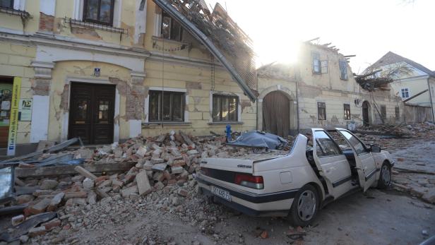 Schweres Erdbeben in Kroatien - auch in Österreich spürbar
