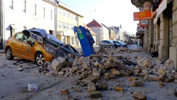 Erdbeben in Kroatien: Weitere Nachbeben in betroffenen Gebieten | kurier.at