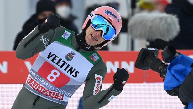 Rekordsprung: Kubacki siegt in Garmisch, ÖSV verhindert Debakel
