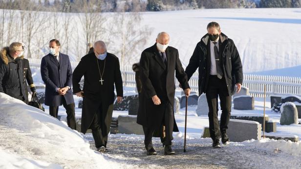 Erdrutsch in Norwegen: Königsfamilie besuchte Katastrophengebiet