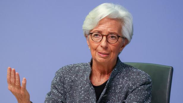 Präsidentin der Europäischen Zentralbank EZB, Christine Lagarde