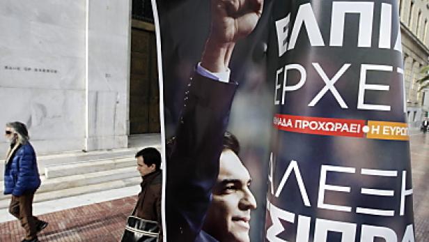 Syriza-Chef: "Stunde der Linken gekommen"