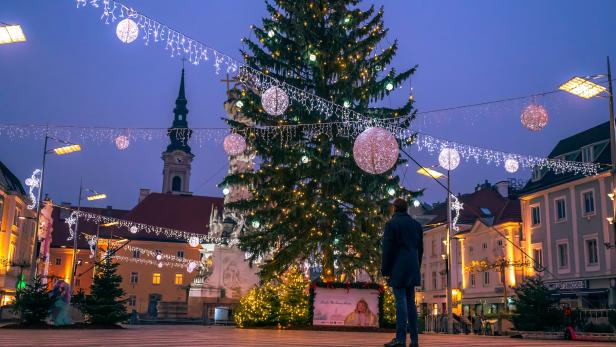 St. Pölten: Weihnachtsbeleuchtung bleibt bis Februar hängen