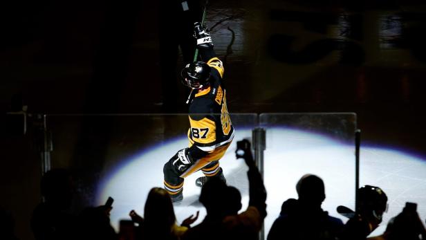 Superstar Sidney Crosby richtete es für die Penguins.