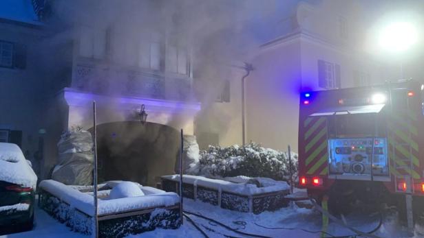 Brand in Sauna in Bad Ausseer Villa: Bewohner gerettet