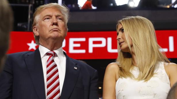 Donald Trump mit seinerTochter Ivanka