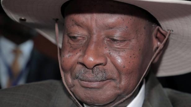 Ugandas Präsident Museveni gewinnt Wahl