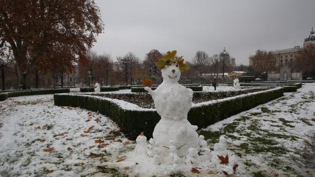 Tauwetter: Letzte Chance auf einen Schneemann