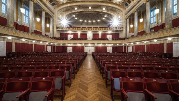 Das Wiener Konzerthaus während Lockdown 2