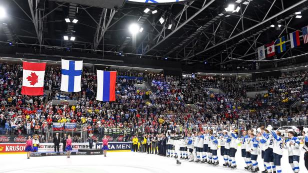 Bratislava (mit WM-Gold an Finnland) könnte wie 2019 Austragungsort werden