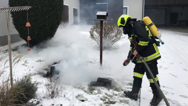 Brandalarm: Keller im Bezirk St. Pölten stand in Flammen