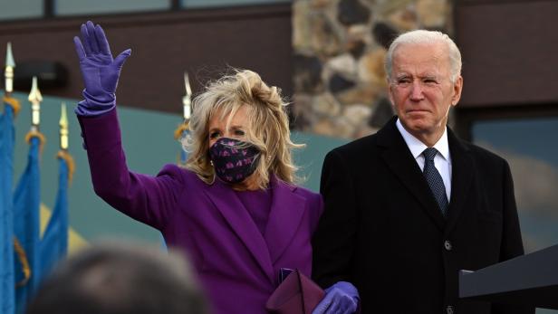 Die neue First Lady und der Präsident: Jill Biden und ihr Mann Joe