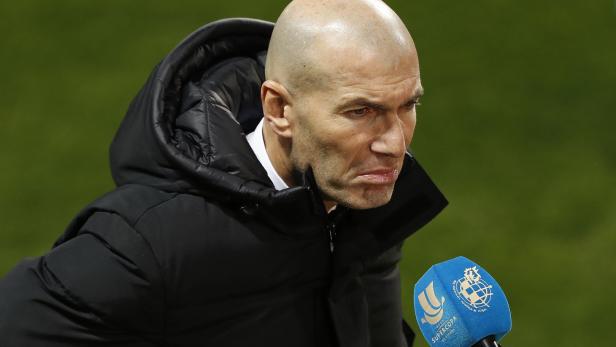 Hat Erklärungsbedarf: Real-Trainer Zinédine Zidane