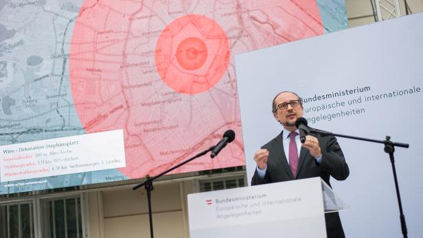 Schallenberg verteidigt im Bundesrat Video über Atomwaffenangriff