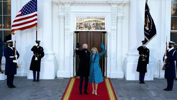 Die Bidens standen vor verschlossenen Türen im Weißen Haus