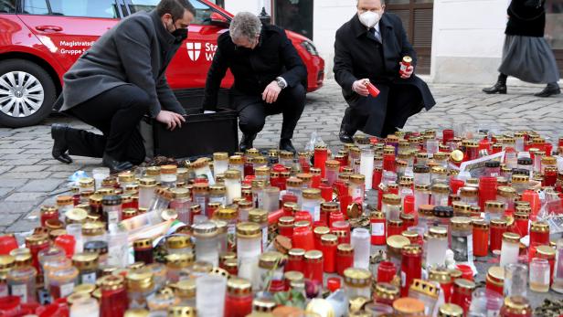 Anschlag in Wien: Stadt errichtet Gedenkstein für Opfer