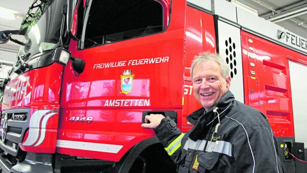 Einsätze künftig als „normaler Feuerwehrmann“: Armin Blutsch
