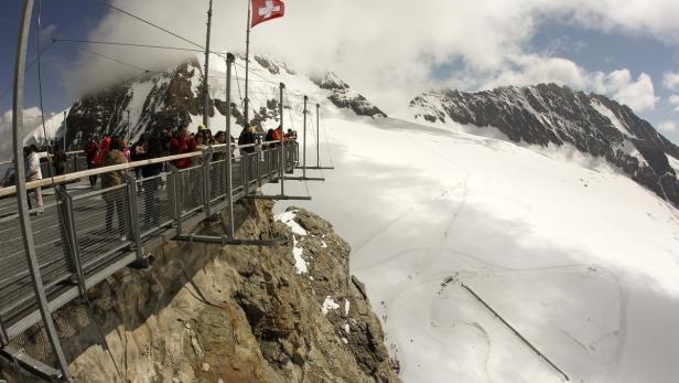 Schweizer Touristenmagnet Jungfraujoch. Der starke Franken macht den Schweiz-Urlaub teurer