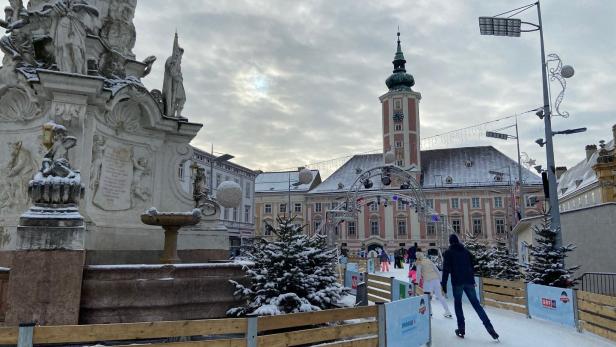 Eiszauber in St. Pölten: Eindringlinge kamen nach Sperrstunde