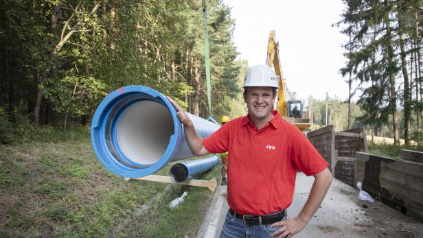 EVN Wasser Projektleiter Markus Eschelmüller (Foto von 2020)