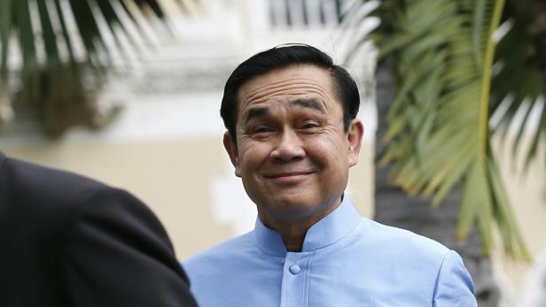 Porträt von Prayut Chan-o-cha, dem ehemaligen Premierminister von Thailand.