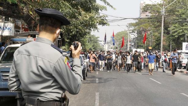 Proteste in Myanmar
