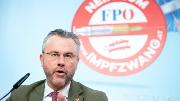 CORONA: PK FPÖ ?AKTUELLE CORONA-POLITIK": HOFER
