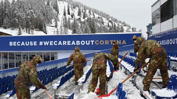 Die Ski-WM in Cortina startet mit einer Absage