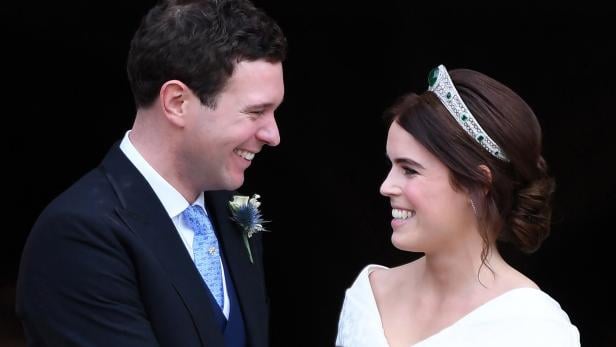 Princess Eugenie and husband Jack Brooksbank welcome first child