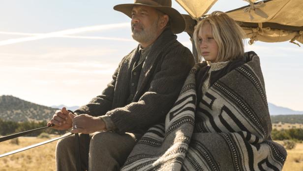 Tom Hanks und Helena Zengel in einem sanften Western von Paul Greengrass: &quot;Neues aus der Welt&quot;